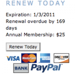 membership renewal